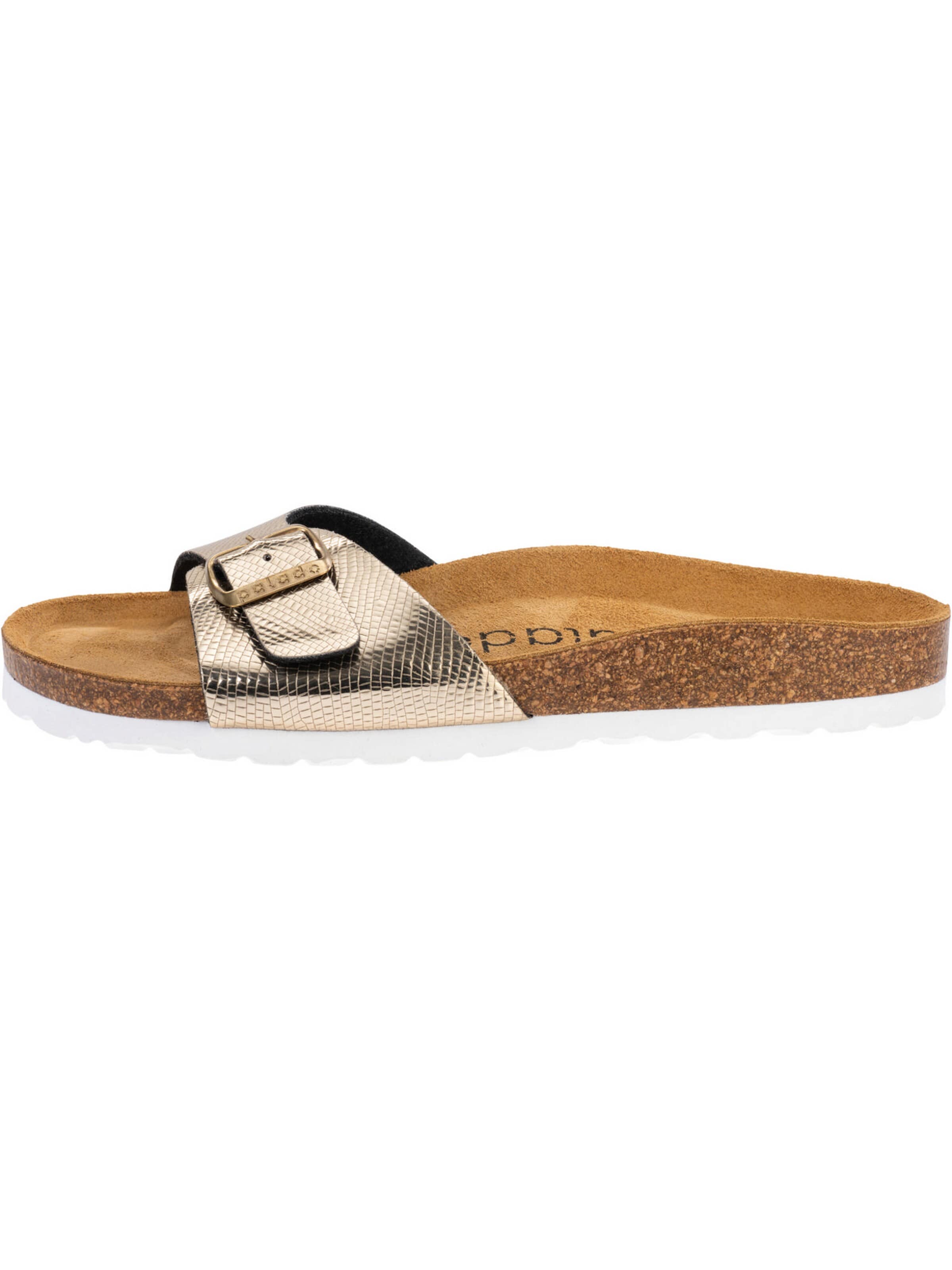 Palado - Zapatos abiertos 'Palado Malta Coralino' en oro