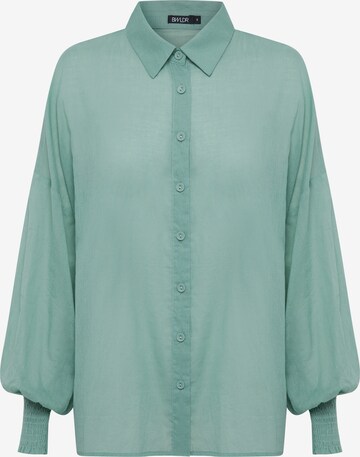 Camicia da donna di BWLDR in verde: frontale