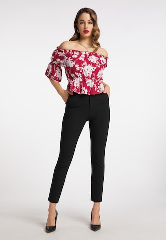 faina Blouse in Rood