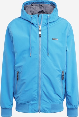 Ragwear Between-Season Jacket 'PERCY' in Blue: front