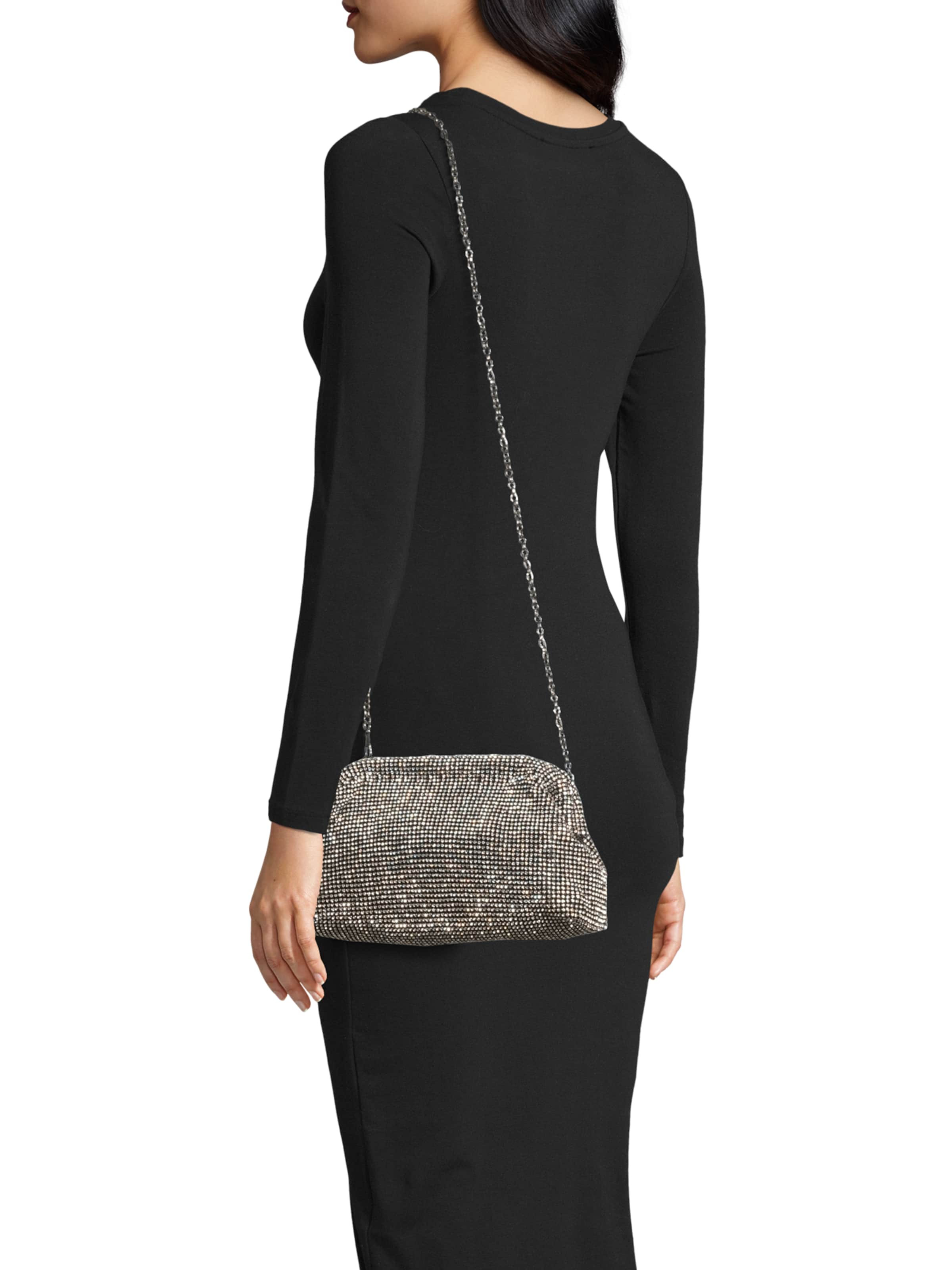 mascara Clutch in Schwarz