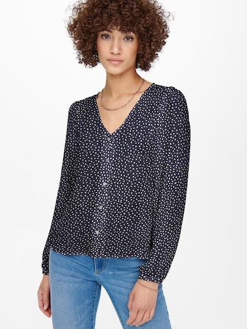 ONLY Blouse 'Sonja' in Blauw