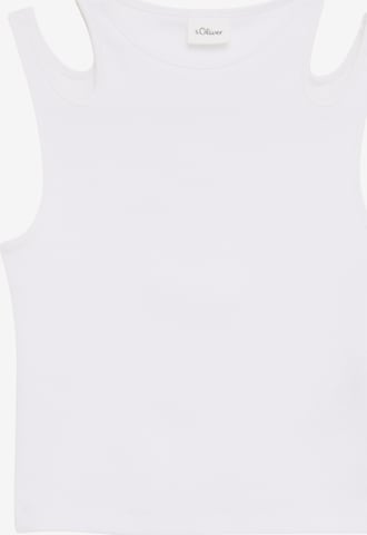 s.Oliver Top in White: front