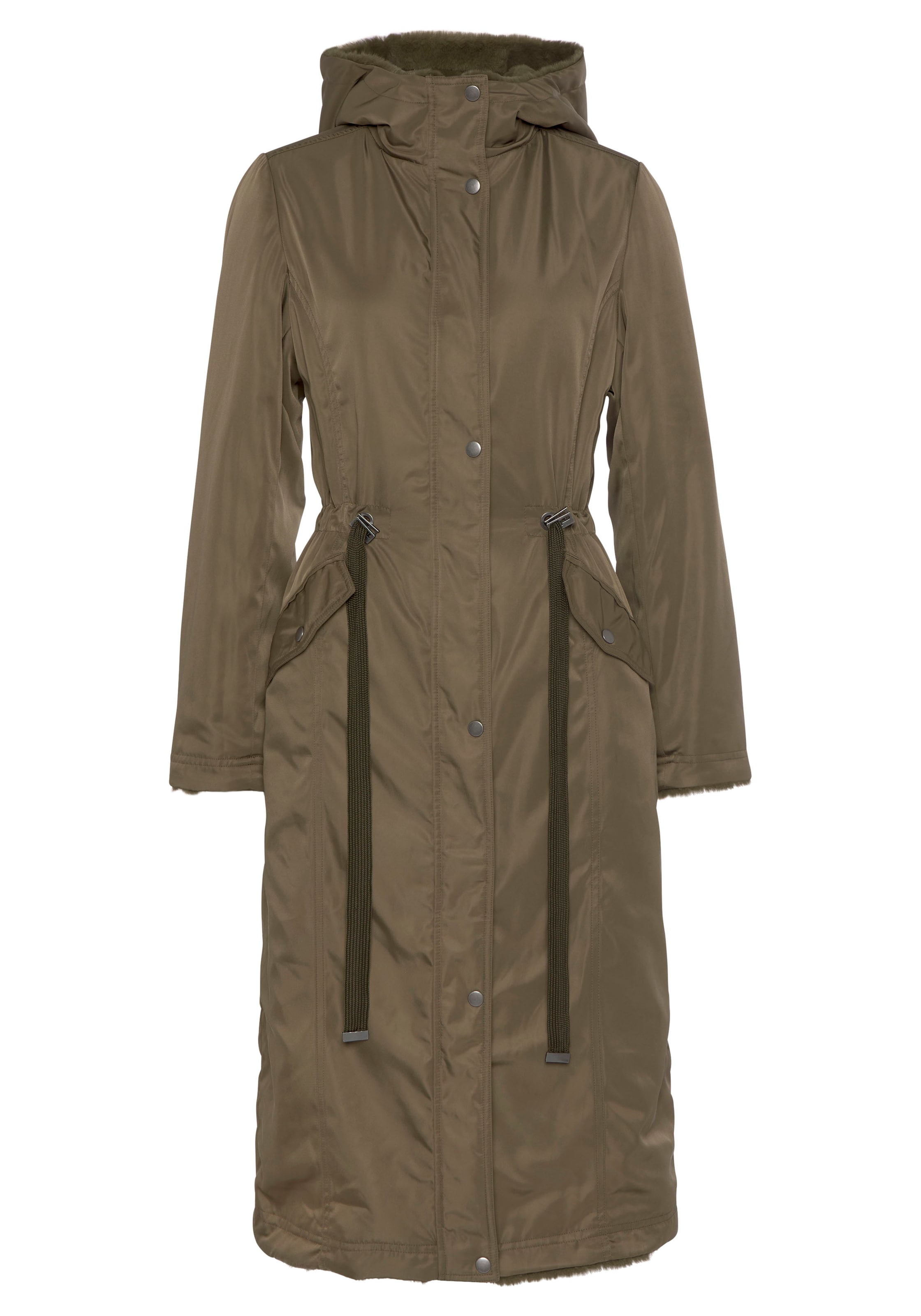 BUFFALO Télikabátok - zöld: elől