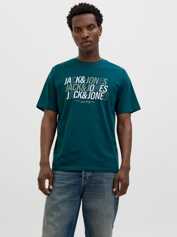 JACK & JONES Shirt 'JJNEWDELVIN' in Green: front