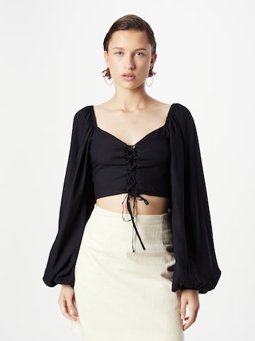 NLY by Nelly - Blusa en negro: frente