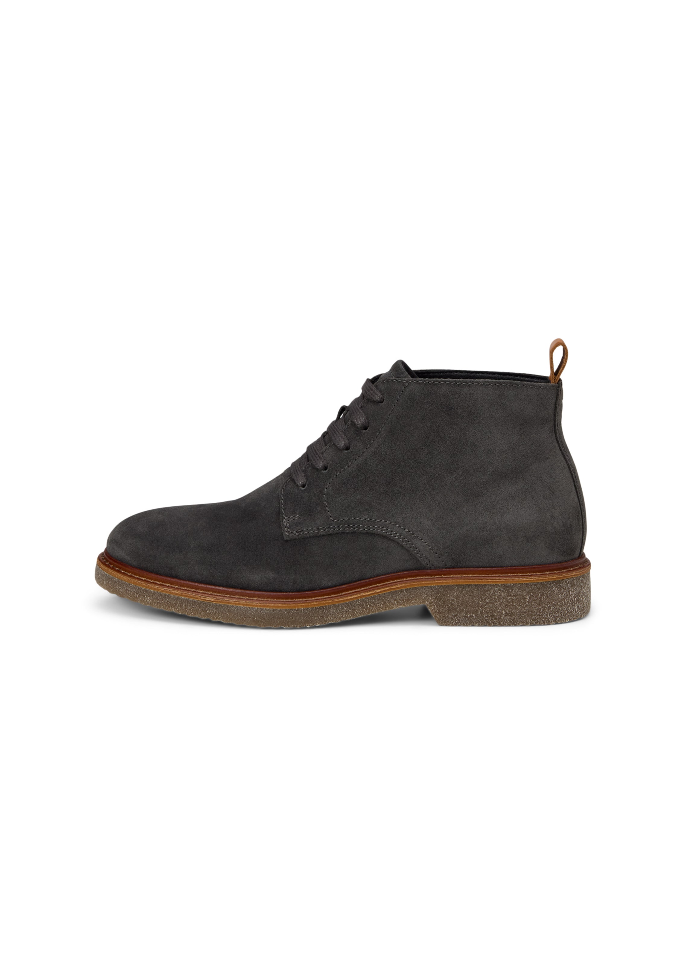 Marc O'Polo Schnürstiefel in Grau: Vorderseite