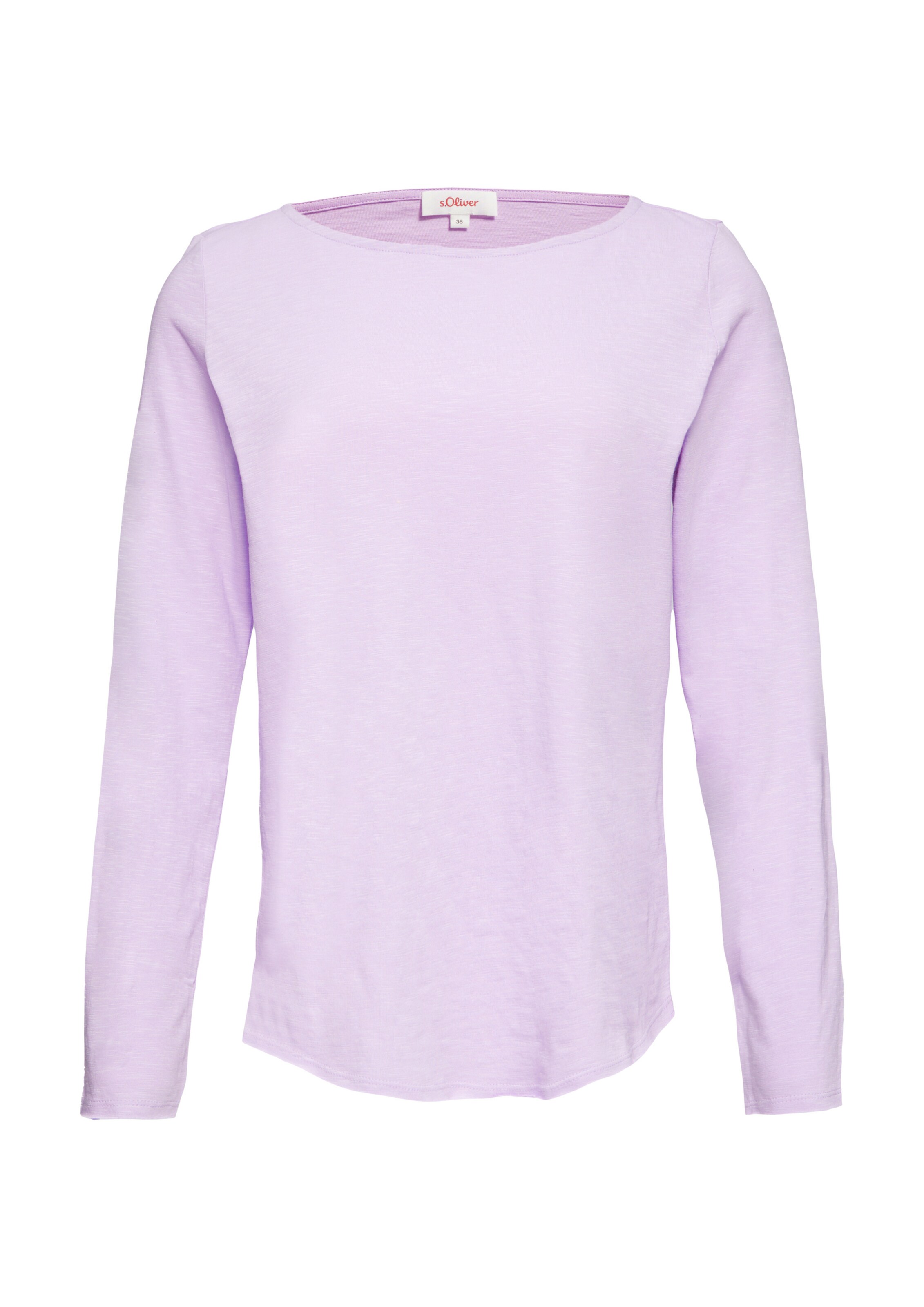 s.Oliver Shirt in Lila: Vorderseite
