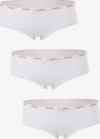 celodoro Panty 'Feel Good' in Weiß: Vorderseite
