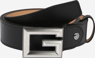 GUESS Cinturón en negro / plata, Vista del producto
