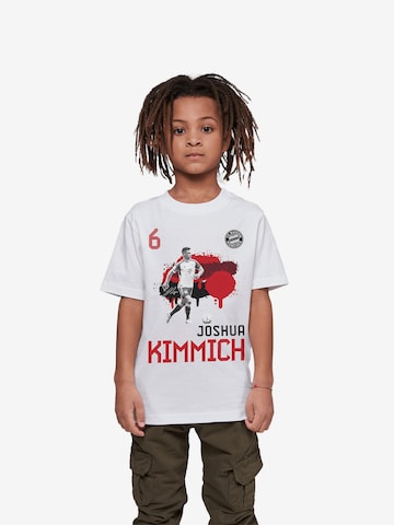 FC BAYERN MÜNCHEN Performance Shirt 'Joshua Kimmich' in White: front