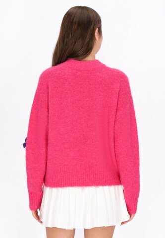 MYMO Oversized trui in Roze