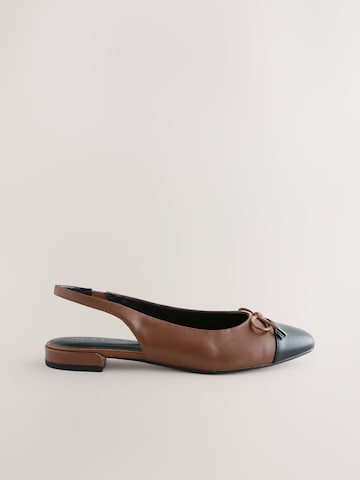 Ballerines à lanières 'Forever Comfort' Next en marron