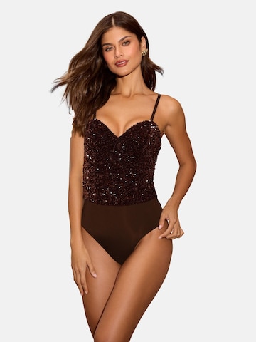 Lipsy Body - Čierna: predná strana