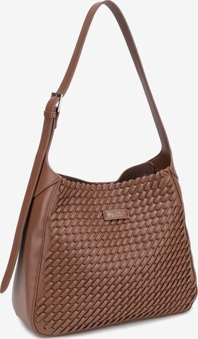 Borsa a spalla di Diana&Co. in marrone: frontale