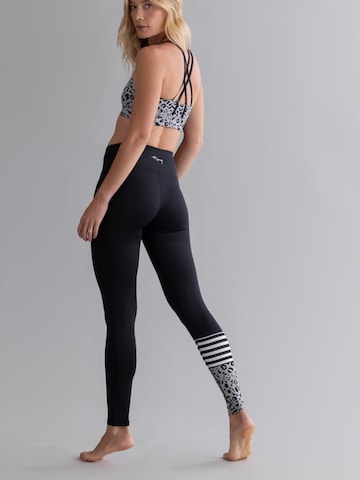 Hey Honey - Skinny Leggings 'Surf Style' en gris
