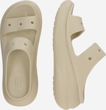 Crocs Pantolette 'Classic Crush' in Beige