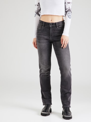 Regular Jeans 'Strace' de la G-Star RAW pe negru: față