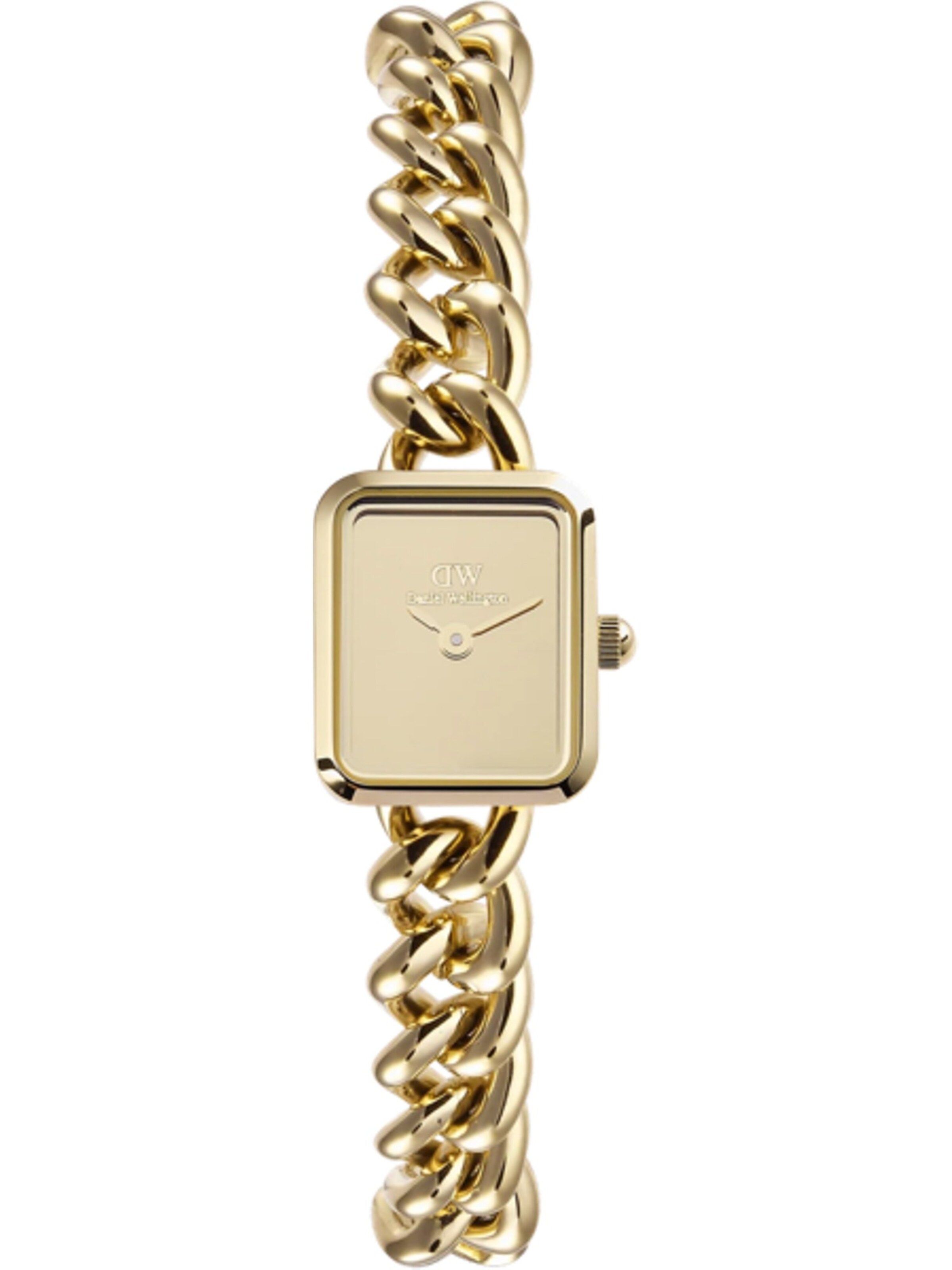 Daniel Wellington Uhr in Gold: Vorderseite