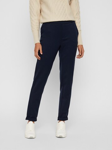 VERO MODA Slim fit Trousers 'Maya' in Blue: front