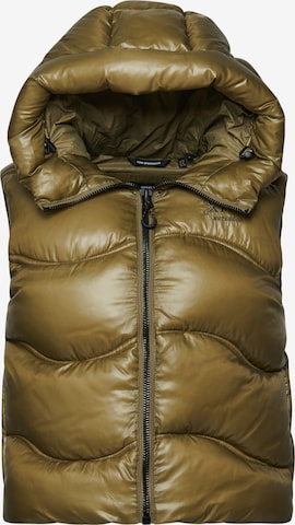 Gilet Superdry en vert : devant