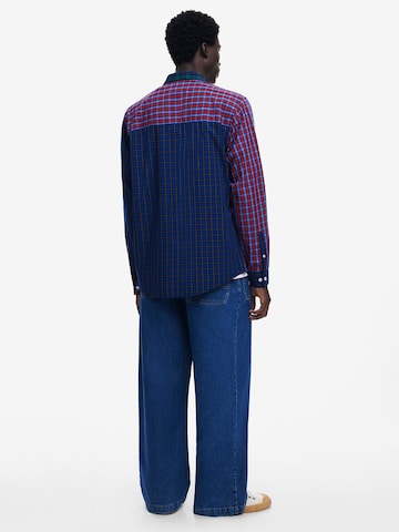 Desigual Regular Fit Hemd in Blau
