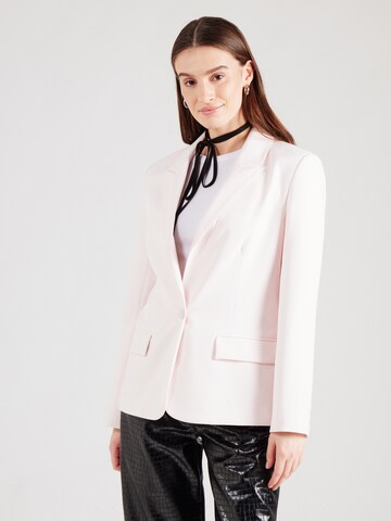 Blazer 'SOLENE FLUID' GUESS en rose : devant