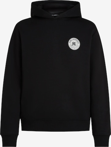 Sweat-shirt 'Après Ski Club' Karl Lagerfeld en noir : devant