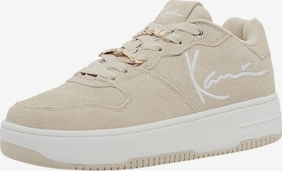 Karl Kani Matalavartiset tennarit '89 Up Logo PRM' värissä beige / valkoinen, Tuotenäkymä