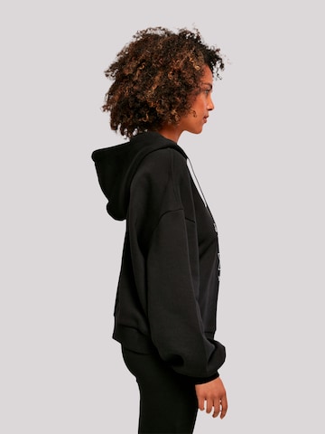 F4NT4STIC Sweatshirt 'Reindeer Aviation Retro Christmas Sign' in Black