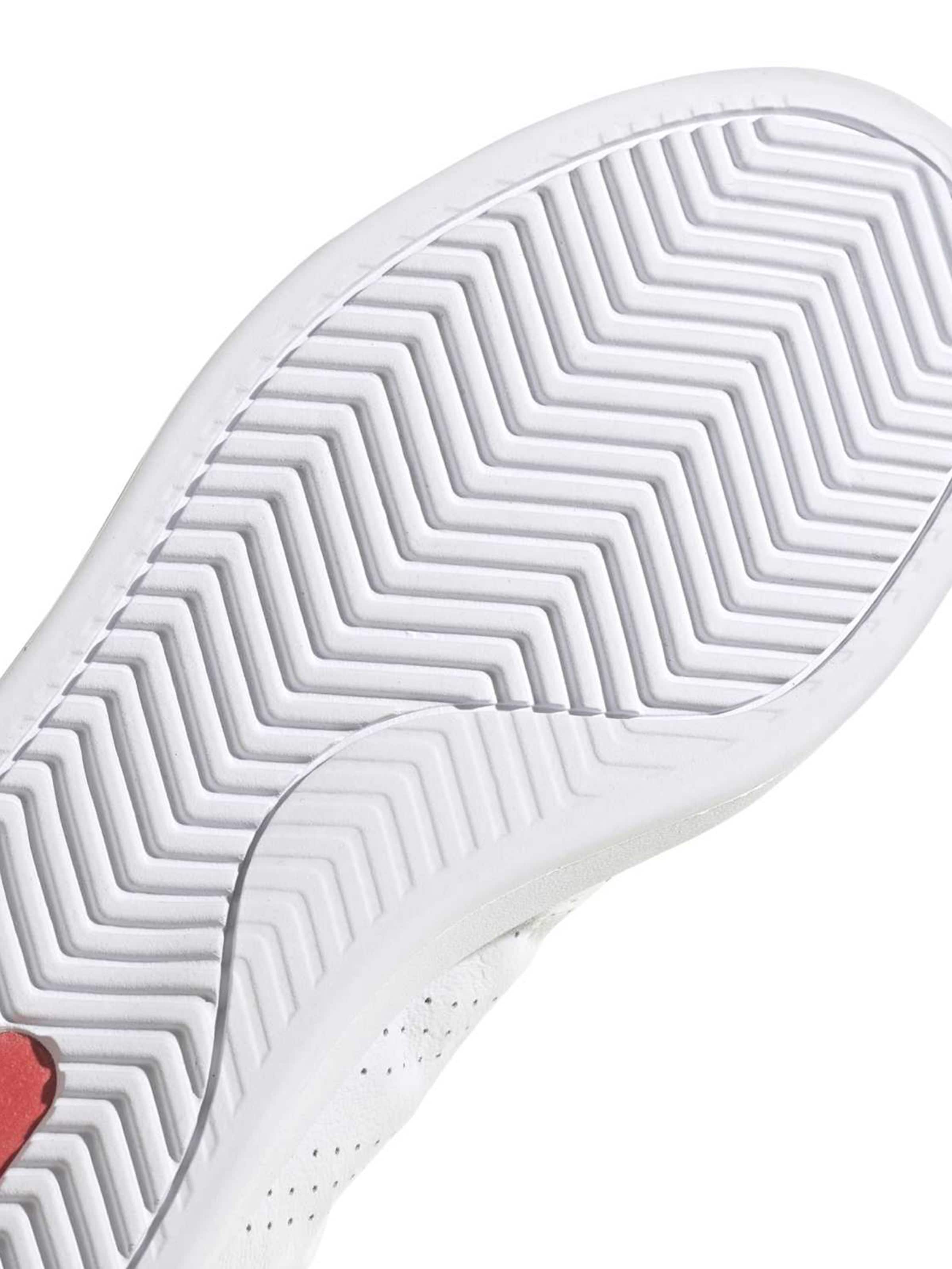ADIDAS SPORTSWEAR Matalavartiset tennarit 'ADVANTAGE PREMIUM' värissä valkoinen