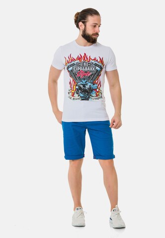 CIPO & BAXX Shirt in Wit