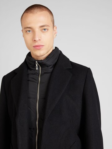 ANTONY MORATO Ανοιξιάτικο και φθινοπωρινό παλτό 'RUPERT' σε μαύρο
