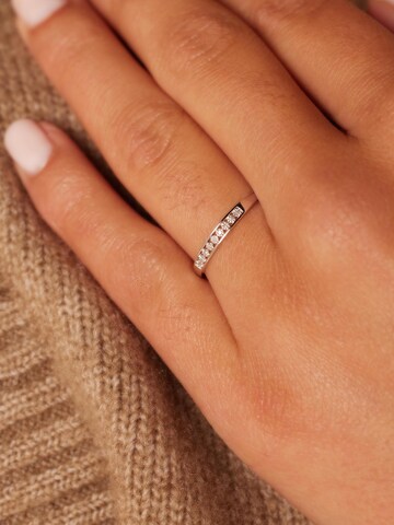 Bague 'Chic' Lucardi en argent : devant