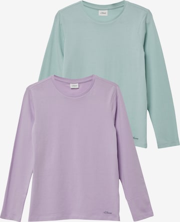 s.Oliver Shirt in Grün: Vorderseite