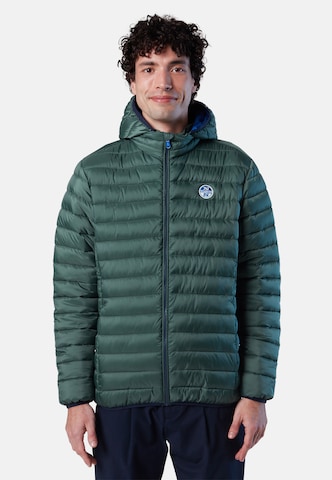 Veste mi-saison 'Crozet' North Sails en vert : devant