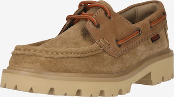 brūns CLARKS Mokasīni 'Cleyhill': no priekšpuses