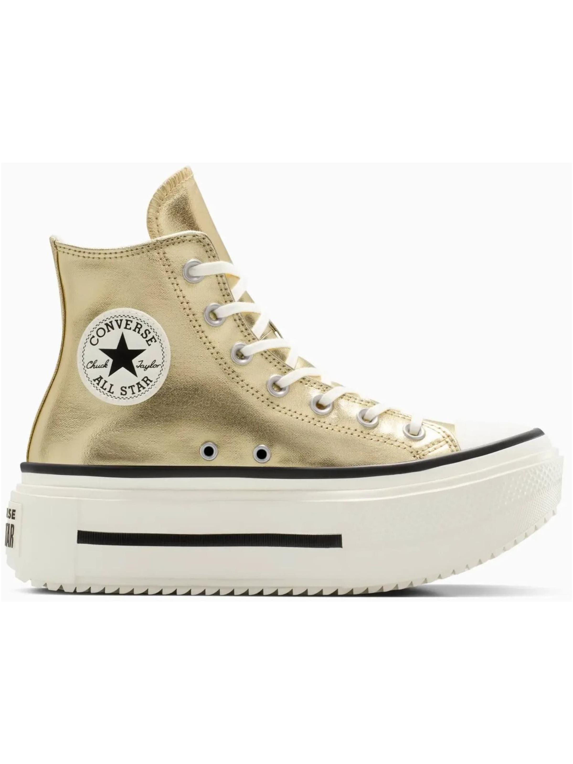 Scarpa sportiva 'Converse Chuck Taylor All Star Lift Double Stack' di CONVERSE in giallo