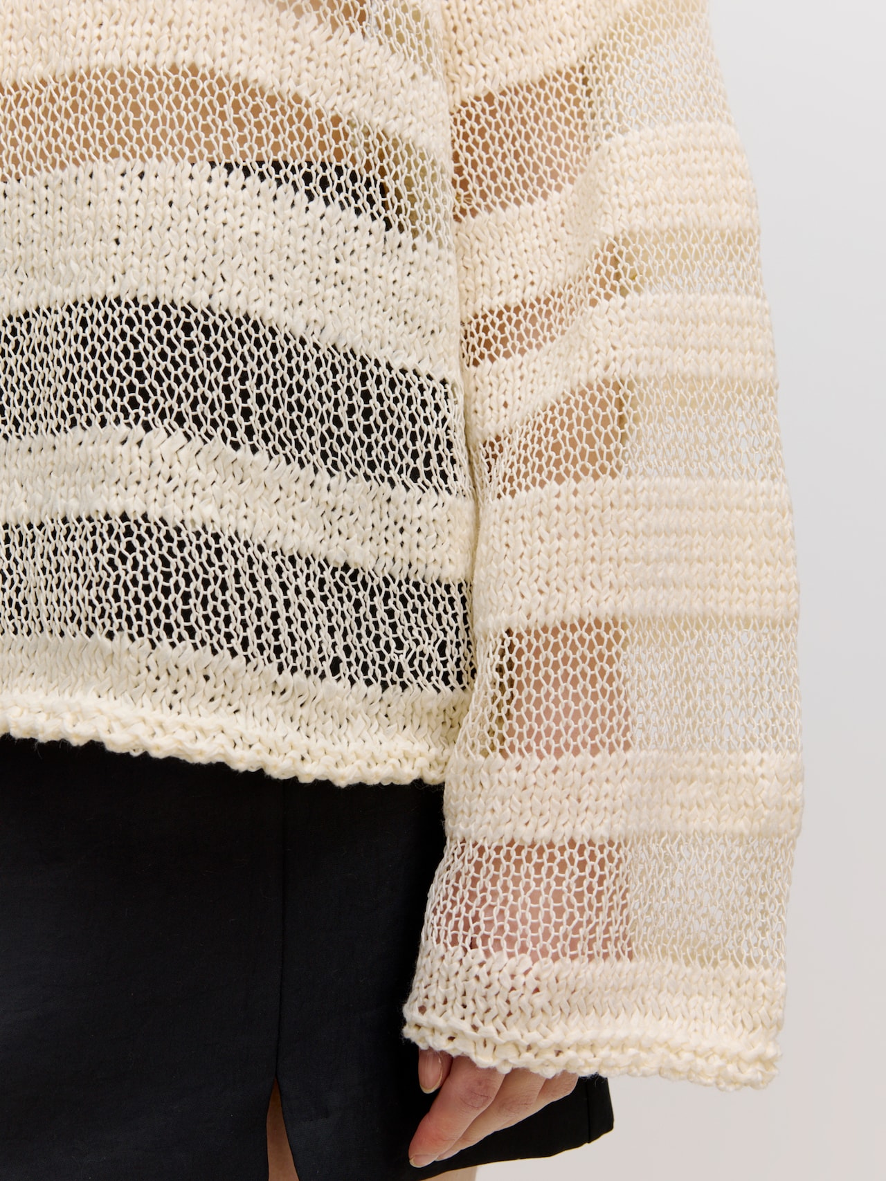 EDITED Produkte Pullover 'Frantje' weiß