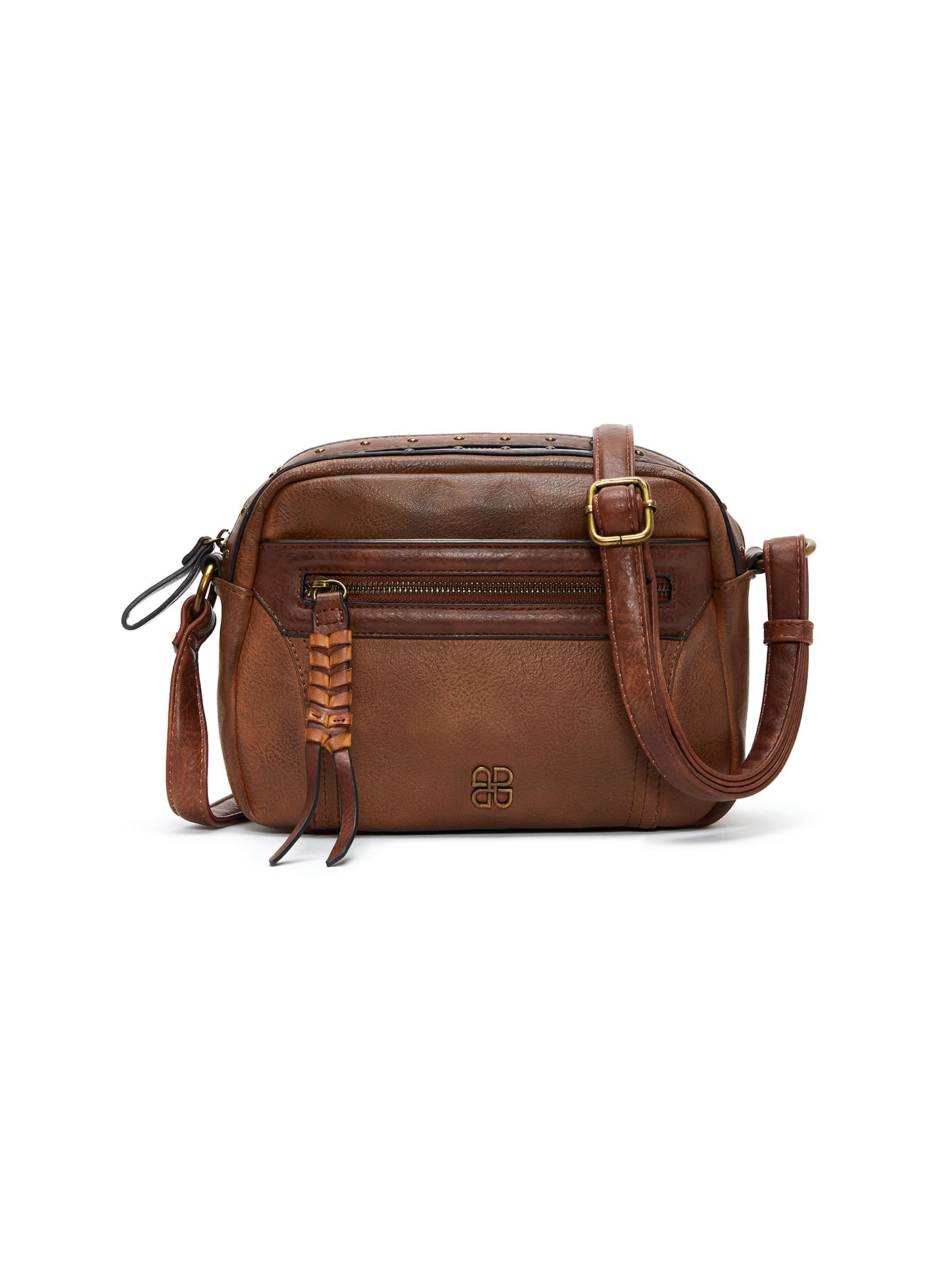 Derimod Crossbody Bag in Brown: front