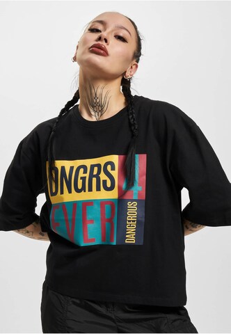 Tricou '4C' de la Dangerous DNGRS pe negru