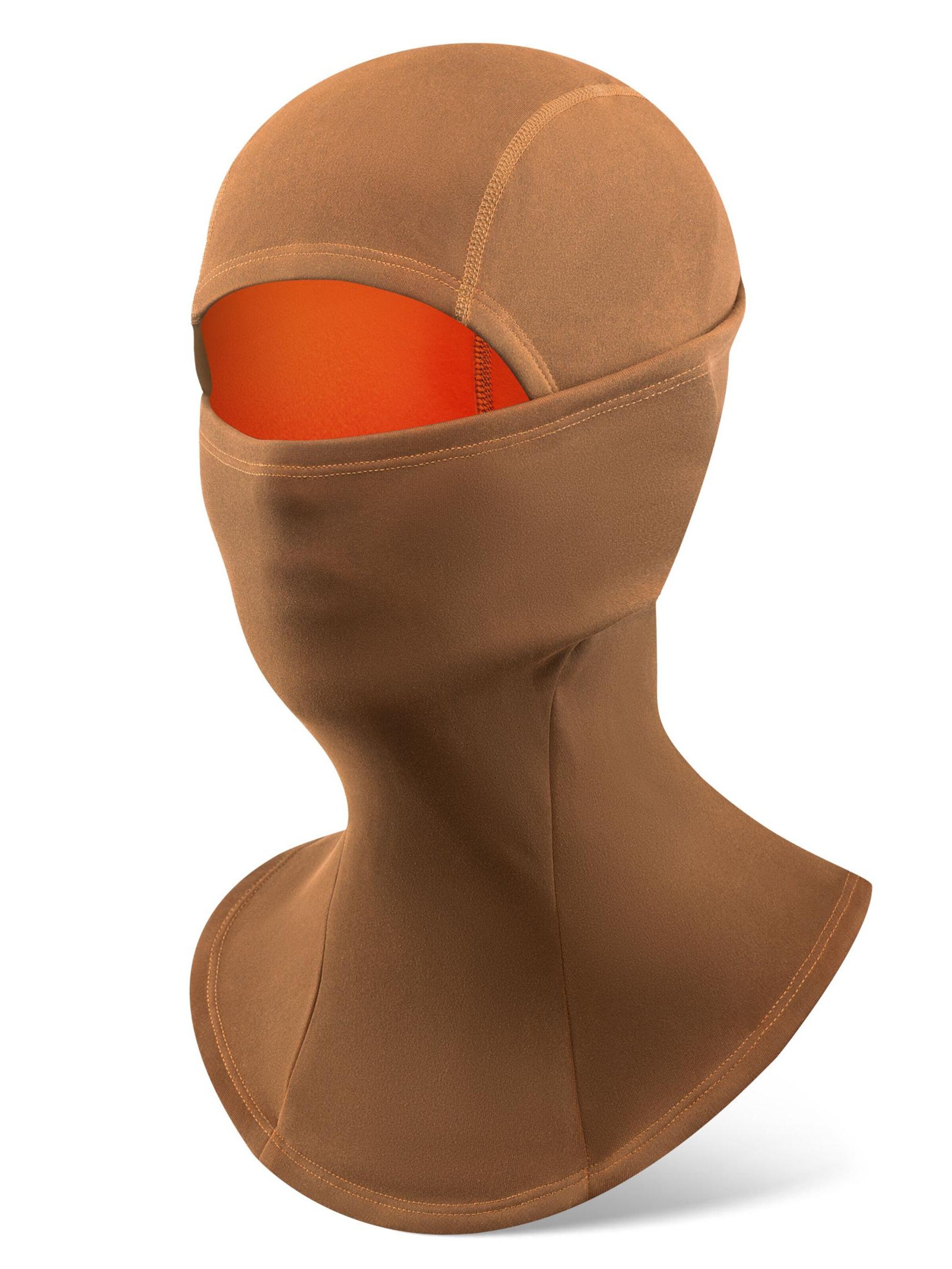 ROCKBROS Athletic Hat 'Thermo-Sensitive Fleece-Sturmhaube' in 54-64 in Brown, Item view