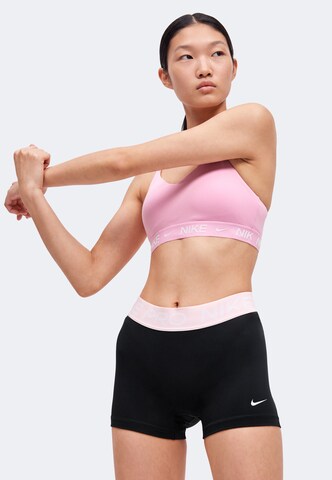 NIKE Bustier Športni nederček 'INDY' | roza barva