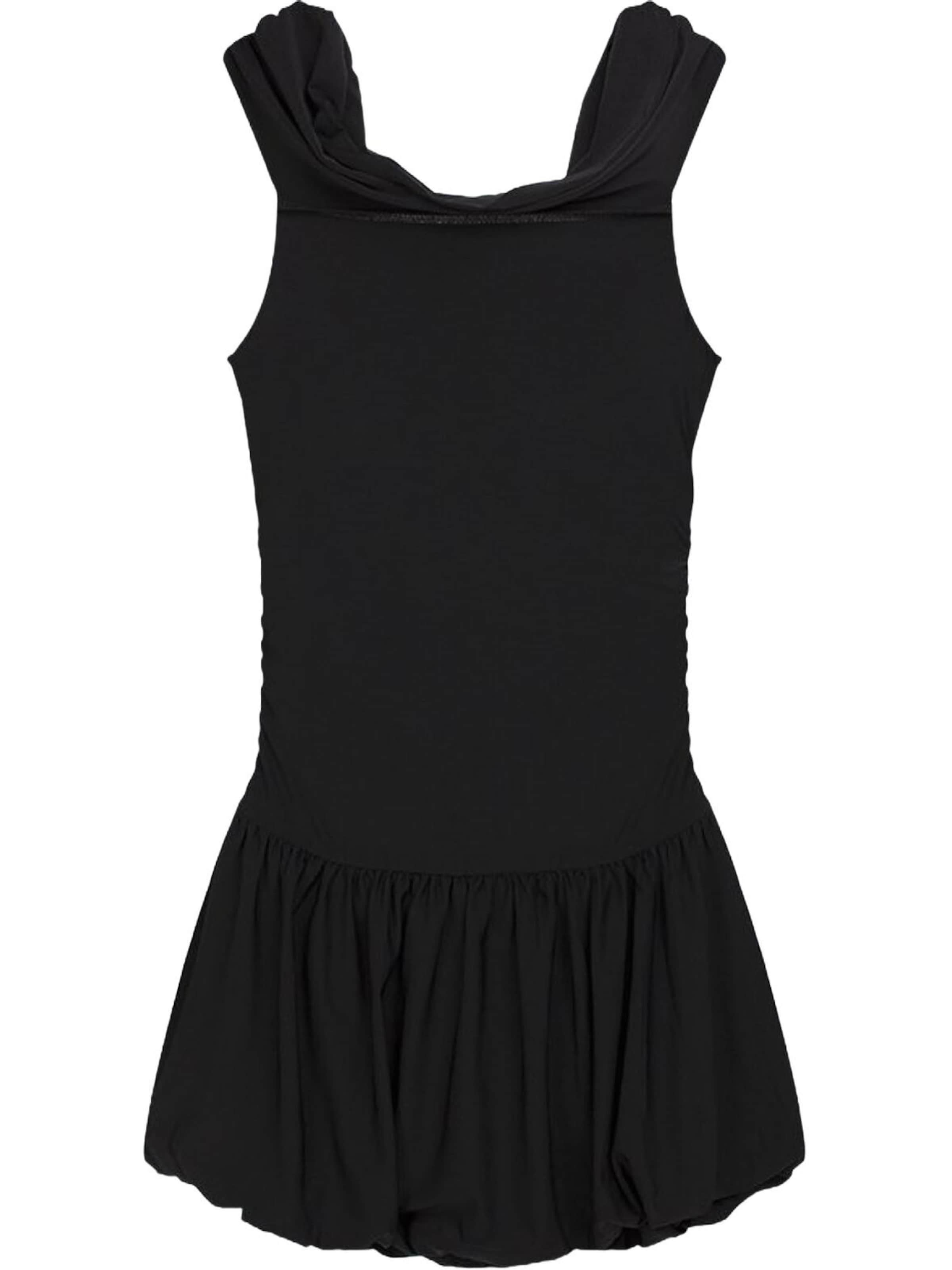 Abito 'Ärmelloses Kleid von LTB Jeans für Damen mit Drapierung am Halsausschnitt' di LTB Jeans in nero
