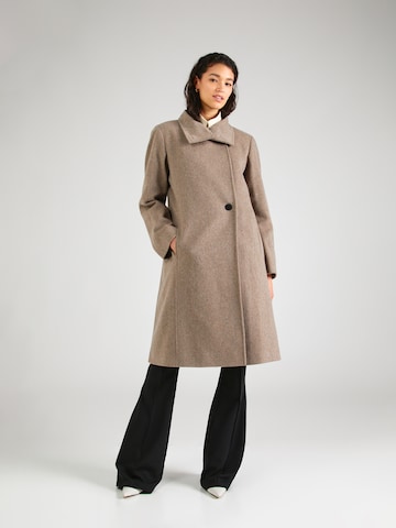 Manteau mi-saison HUGO Red en beige : devant