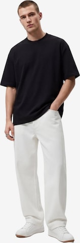 LTB Jeans Shirt 'LTB Jeans Basic Rundhals-T-Shirt' in Schwarz: Vorderseite