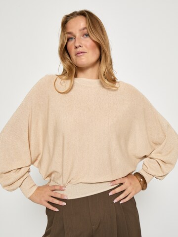 Haut 'Dana' minus en beige