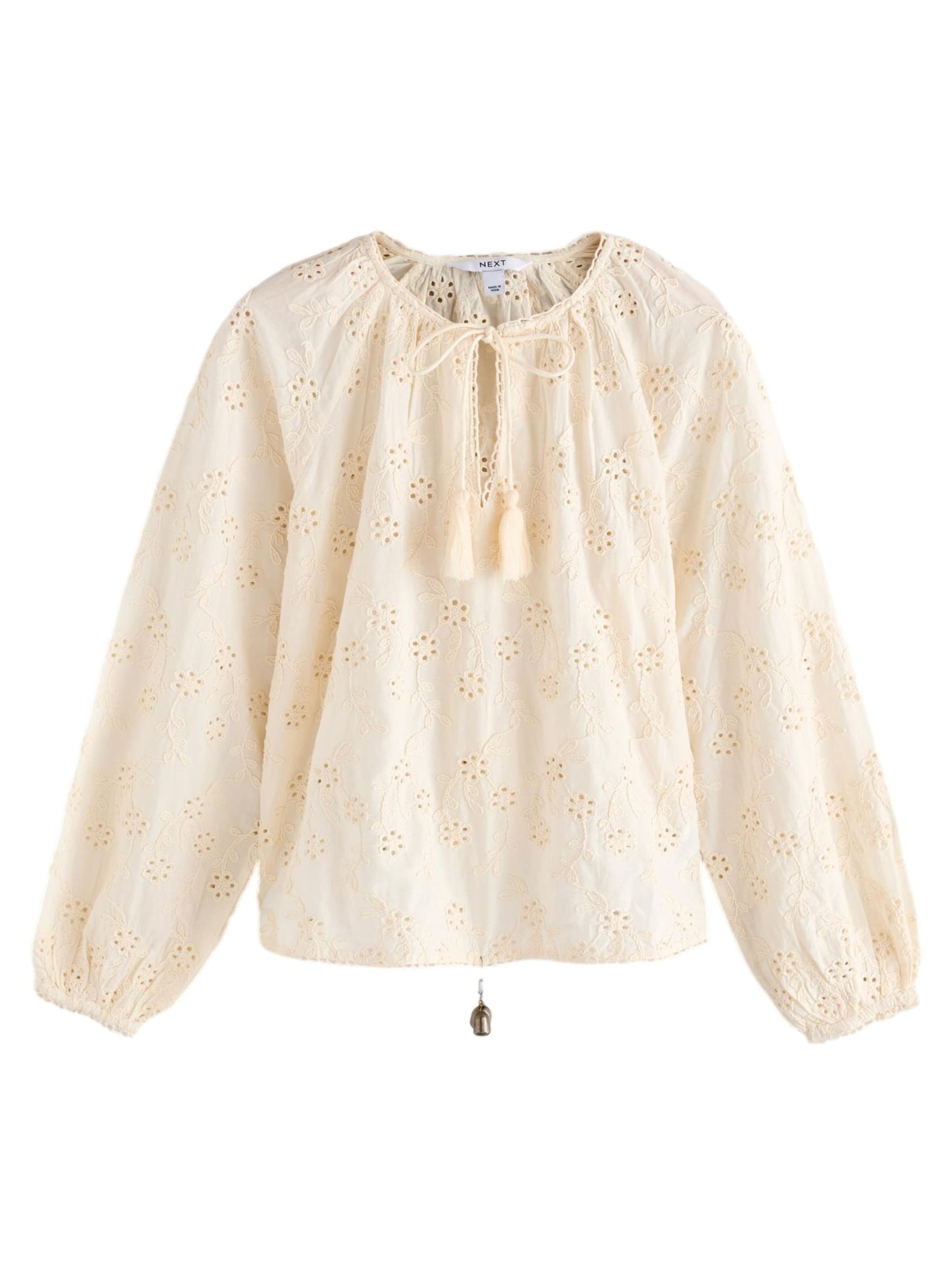 Next Bluse in Beige: Vorderseite