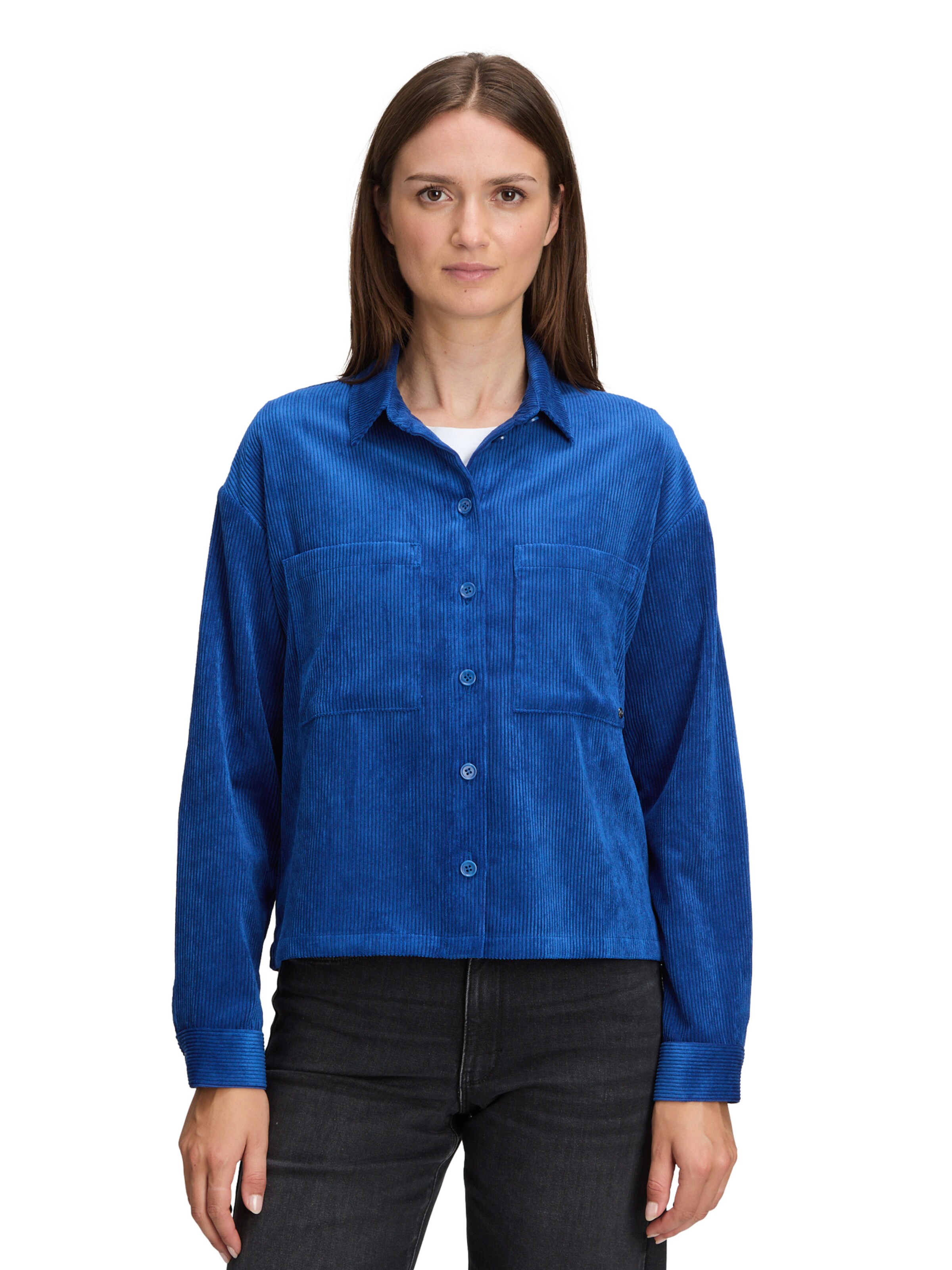 Betty & Co Blouse in Blue: front
