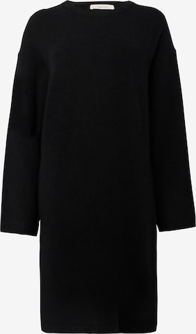 Robes en maille 'SLFLULU' SELECTED en noir : devant